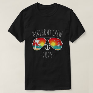Verjaardags Cruise Cadeaus 2025 Matching Feestploe T-shirt