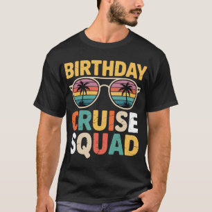 Verjaardags Cruise Squad T-shirt