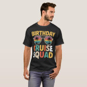 Verjaardags Cruise Squad T-shirt (Voorkant volledig)