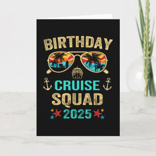 Verjaardags Cruise Team 2025 Kaart
