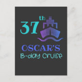 Verjaardags Cruise Verjaardagsfeestje Groep Matchi Briefkaart (Voorkant)