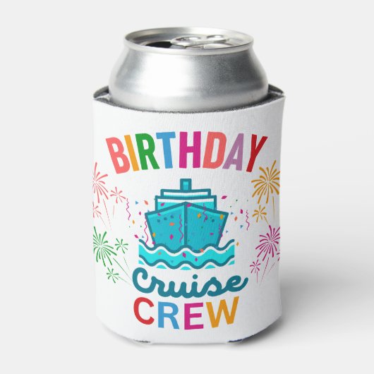 VERJAARDAGS CRUISEREM BLIKJESKOELER (Blikje Voorkant)