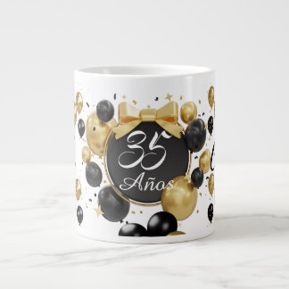 Verjaardags cups grote koffiekop