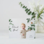 Verjaardags Dank Je Foto Ansichtkaart Briefkaart (Staand voorkant)