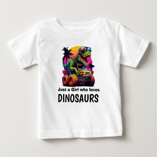 Verjaardags Dino T-Shirt voor je Kleine (Voorkant)