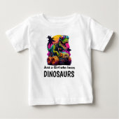 Verjaardags Dino T-shirt voor je kleine lieverd (Voorkant)
