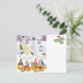 Verjaardags- en Kerstkaarten Briefkaart (Staand voorkant)