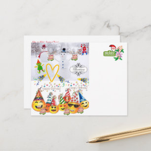Verjaardags- en Kerstkaarten Briefkaart