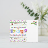 Verjaardags- en Kerstkaarten Briefkaart (Staand voorkant)