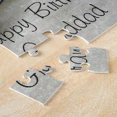 Verjaardags grootvader. legpuzzel (Zijkant)