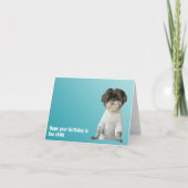 Verjaardags Hond Kaart (Voorkant)