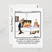 Verjaardags Humor Kaart "Spectickles" (Voorkant / Achterkant)