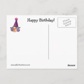 Verjaardags Humor Kaart "Spectickles" (Achterkant)