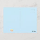 Verjaardags Jongen Briefkaart (Achterkant)
