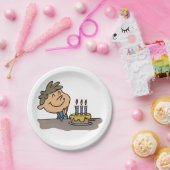 Verjaardags Jongen Papieren Bordje (Feest)