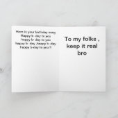 verjaardags kaarten (Binnen)