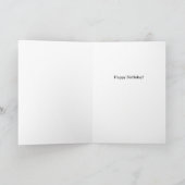 Verjaardags kamperen onder de sterren kaart (Binnen)