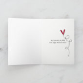 verjaardags kat in maanlicht kaart (Binnen)