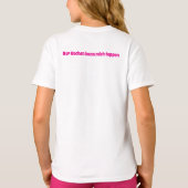 Verjaardags kind van de dag t-shirt (Achterkant)
