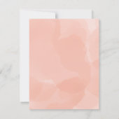 Verjaardags Kom & Gardeer Receptkaart Bakfeestje Notitiekaartje (Achterkant)