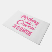 Verjaardags Koningin in Quarantaine Deurmat (Schuin)