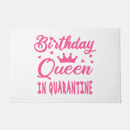 Verjaardags Koningin in Quarantaine Deurmat