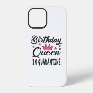 Verjaardags Koningin in Quarantaine iPhone 12 Hoesje