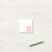 Verjaardags Koningin in Quarantaine Post-it® Notes (Op bureau)