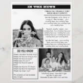 Verjaardags Krant Jaar 1980 Folder (Achterkant)