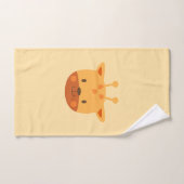 Verjaardags Kunst voor Kinderen Giraffe Handdoek (Handdoek)