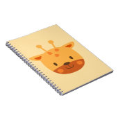Verjaardags Kunst voor Kinderen Giraffe Notitieboek (Rechterzijde)