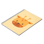 Verjaardags Kunst voor Kinderen Giraffe Notitieboek (Linkerzijde)