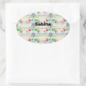 Verjaardags label & sticker (Tas)