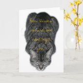 verjaardags meditatie kaart (Gele Bloem)