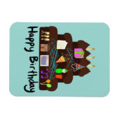 Verjaardags Neuronaal Netwerk voor nerds Magneet (Horizontaal)