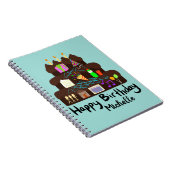 Verjaardags Neuronaal Netwerk voor nerds Notitieboek (Rechterzijde)