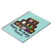 Verjaardags Neuronaal Netwerk voor nerds Notitieboek (Linkerzijde)