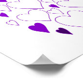 Verjaardags poster voor 40ste verjaardag (Hoek)