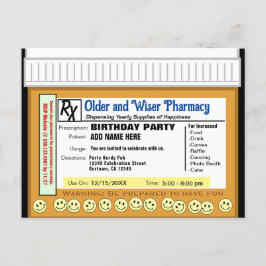 Verjaardags RX voor plezier Briefkaart