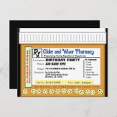 Verjaardags RX voor plezier Briefkaart (Voorkant / Achterkant)