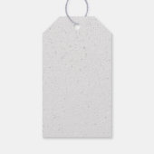 Verjaardags Stick Figure Meisje Met Martini Cadeaulabel (Achterkant)