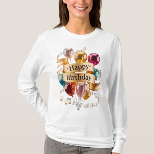 Verjaardags T-shirt (Voorkant)