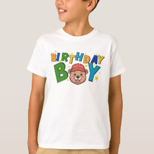 Verjaardags T-shirt voor jongens Cute Birthday Tee