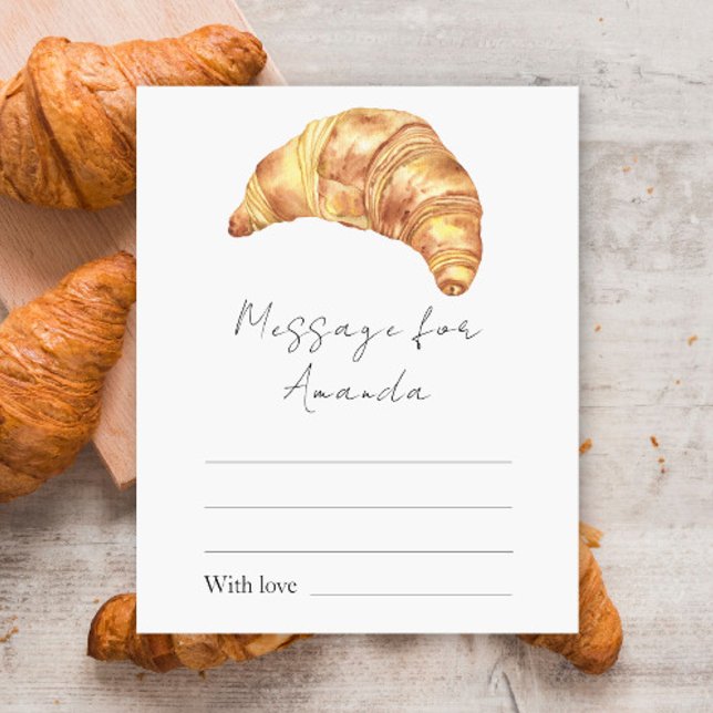 Verjaardags-tijdscapsulebericht Kleine Croissant (Creator heeft geüpload)