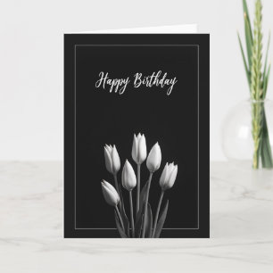 Verjaardags Tulpen Kunstkaart Kaart