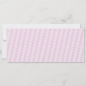 Verjaardags uitnodiging vliegtuig ticket feest roz (Achterkant)