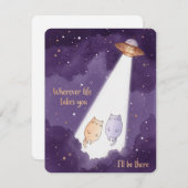 Verjaardags Valentijnsdag kaart voor koppels met k (Voorkant / Achterkant)