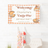Verjaardags Welkom Banner Cutie Pie Pompoen (Insitu)