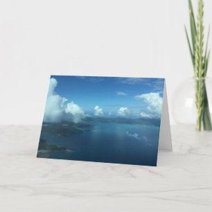 Verjaardags Zeelandschap Fotokaart Bedankkaart