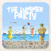 Verjaardags Zomer Strandfeest